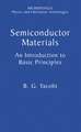 Semiconductor Materials: An Introduction to Basic Principles