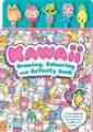 Kawaii Drawing, Colouring and Activity 5-Pencil Set