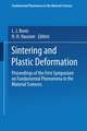 Sintering and Plastic Deformation: Proceedings of the First Symposium on Fundamental Phenomena in the Material Sciences