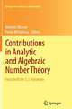 Contributions in Analytic and Algebraic Number Theory: Festschrift for S. J. Patterson