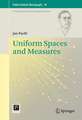 Uniform Spaces and Measures