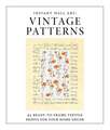 Instant Wall Art - Vintage Patterns