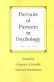 Portraits of Pioneers in Psychology, Volume IV