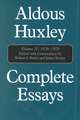 Aldous Huxley Complete Essays