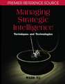 Managing Strategic Intelligence