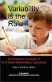 Variability Is the Rule a Companion Analysis of K-8 State Mathematics Standards (Hc)