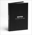 Black Mini Notebook