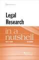 LEGAL RESEARCH IN A NUTSHELL 14TH ED