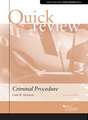 Abramson's Quick Review of Criminal Procedure, 8th