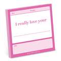 Knock Knock I Really Love Your . . . Fill in the Love Sticky Notes