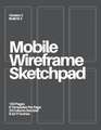 Mobile Wireframe Sketchpad: Dark Gray