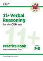 11+ CEM Verbal Reasoning Practice Book & Assessment Tests - Ages 7-8 (with Online Edition): superb eleven plus preparation from the revision experts