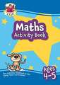 New Maths Home Learning Activity Book for Ages 4-5