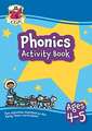 New Phonics Home Learning Activity Book for Ages 4-5