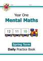 KS1 Mental Maths Year 1 Daily Practice Book: Spring Term