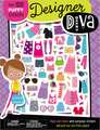 Puffy Stickers Designer Diva