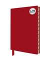 Ruby Red Blank Artisan Notebook (Flame Tree Journals)