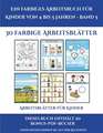 Arbeitsblätter für Kinder (Ein farbiges Arbeitsbuch für Kinder von 4 bis 5 Jahren - Band 5)