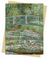 Claude Monet: Bridge over a Pond of Water Lilies Greeting Card Pack: Pack of 6