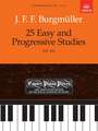 25 Easy and Progressive Studies, Op.100: Easier Piano Pieces 19