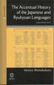 The Accentual History of the Japanese and Ryukyuan Languages: A Reconstruction