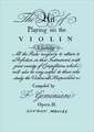 The Art of Playing on the Violin. [Facsimile of 1751 Edition].: An Exploration of Disabilityand Ability in Dreams