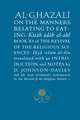 Al-Ghazali on the Manners Relating to Eating: Book XI of the Revival of the Religious Sciences