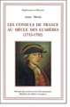 Les Consuls de France Au Siecle Des Lumieres (1715-1792)