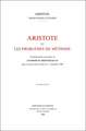 Aristote Et les Problemes de Methode: Communications Presentees Au Symposium Artistotelicum Tenu A Louvain Du 24 Aout Au 1er Septembre 1960