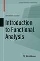 Introduction to Functional Analysis