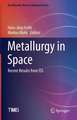 Metallurgy in Space: Recent Results from ISS