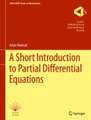 A Short Introduction to Partial Differential Equations