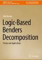 Logic-Based Benders Decomposition: Theory and Applications