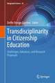 Transdisciplinarity in Citizenship Education: Challenges, Advances, and Research Proposals