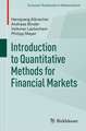 Introduction to Quantitative Methods for Financial Markets