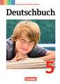 Deutschbuch 5. Schuljahr. Schülerbuch Gymnasium Niedersachsen