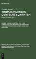 Kleine Schriften. Teil 1: Ein christliche und briederliche ermanung. Von Doctor Martinus luters leren und predigen: (Prosaschriften gegen die Reformation)