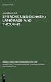 Sprache und Denken / Language and Thought