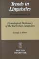 Etymological Dictionary of the Kartvelian Languages