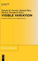 Visible Variation: Comparative Studies on Sign Language Structure