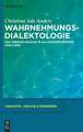 Wahrnehmungsdialektologie: Das Obersächsische im Alltagsverständnis von Laien