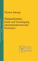 Naturalismus: Kritik und Verteidigung erkenntnistheoretischer Positionen