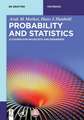 Probability and Statistics