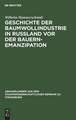 Geschichte der Baumwollindustrie in Russland vor der Bauernemanzipation