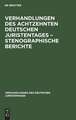 Verhandlungen des Achtzehnten deutschen Juristentages ¿ Stenographische Berichte