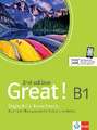 Great! B1, 2nd edition. Kurs- und Übungsbuch + Audios + Videos online