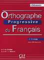 Orthographe progressive - Niveau débutant. Buch mit Audio-CD