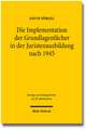 Die Implementation Der Grundlagenfacher in Der Juristenausbildung Nach 1945: Bausteine Zu Einer Soziologie Und Theorie Der Wissenschaft Des Offentlichen Rechts