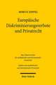 Europaische Diskriminierungsverbote Und Privatrecht: Unionsrechtliche Vorgaben Und Sanktionen