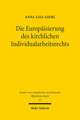 Die Europäisierung des kirchlichen Individualarbeitsrechts